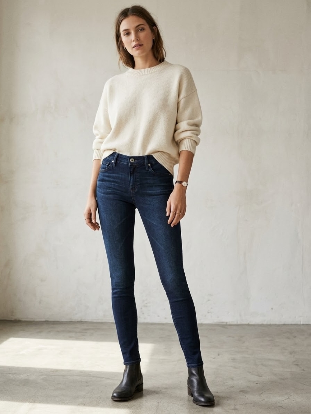 AG Absolute Legging Extreme Skinny Jeans In Dark Wash